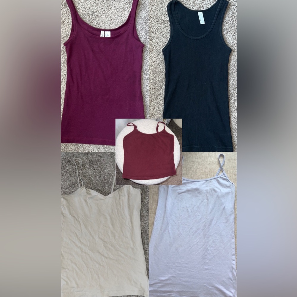 Tank tops (sold separately)